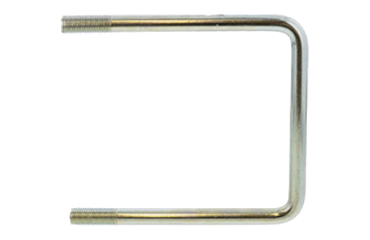 鉄 コの字ボルト(角パイプ用)(ﾛ150X150)